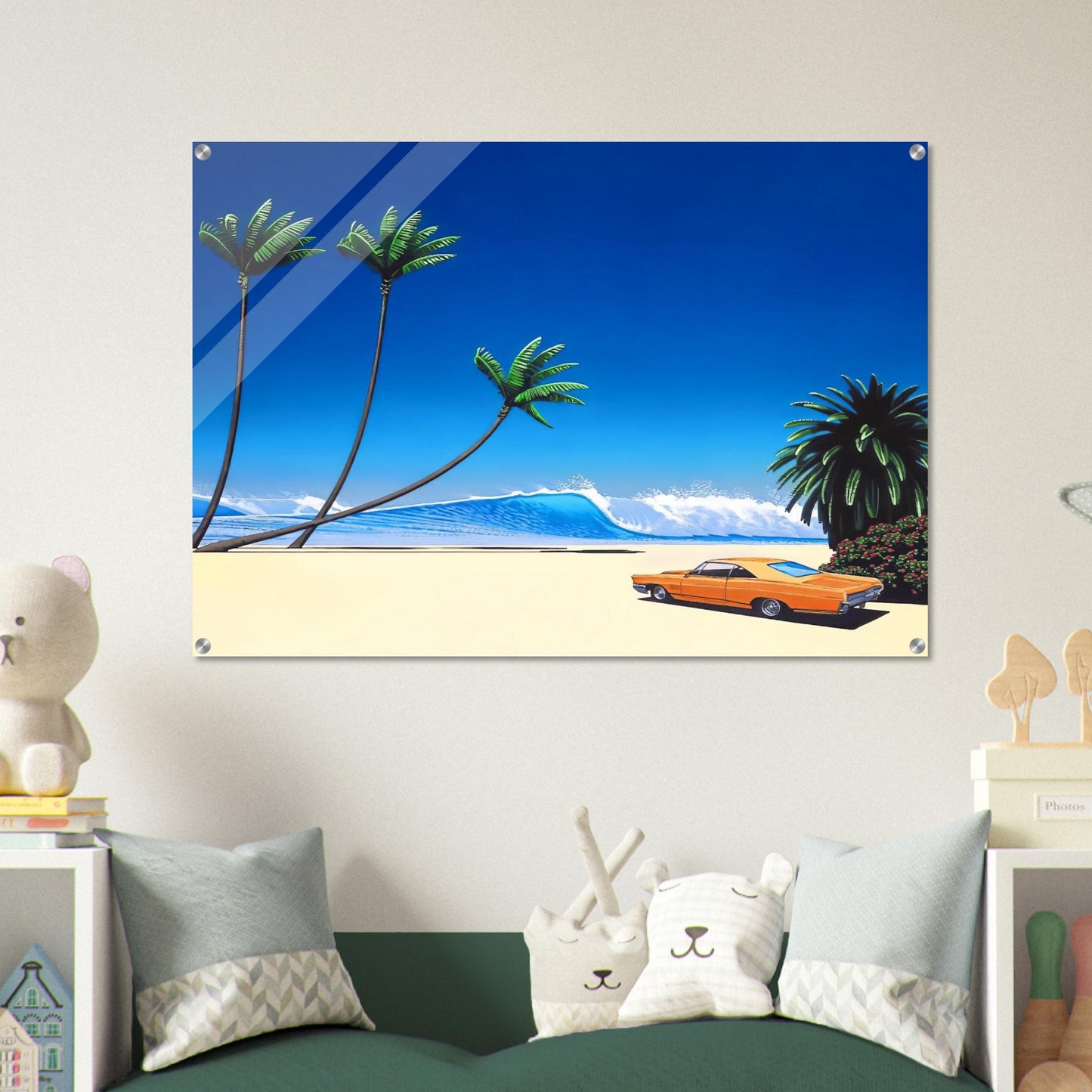 Impender Beach - Hiroshi Nagai Acrylic Print - 70x100 cm / 28x40″ inches