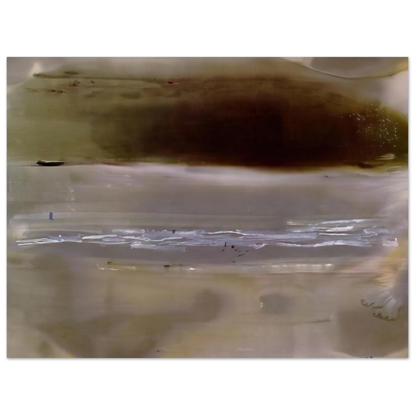 Helen Frankenthaler - Viewpoint II - 1979 Wall art - 45x60 cm / 18x24 inches - Premium Wooden Framed Poster With Fine Art Paper-canvas - White frame