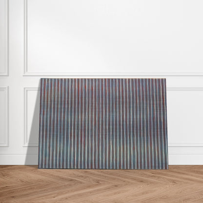 Salute - 1958 - Gene Davis Brushed Aluminum Print - 70x100 cm / 28x40 inches | Gene Davis Aluminum Print | Gene Davis Prints