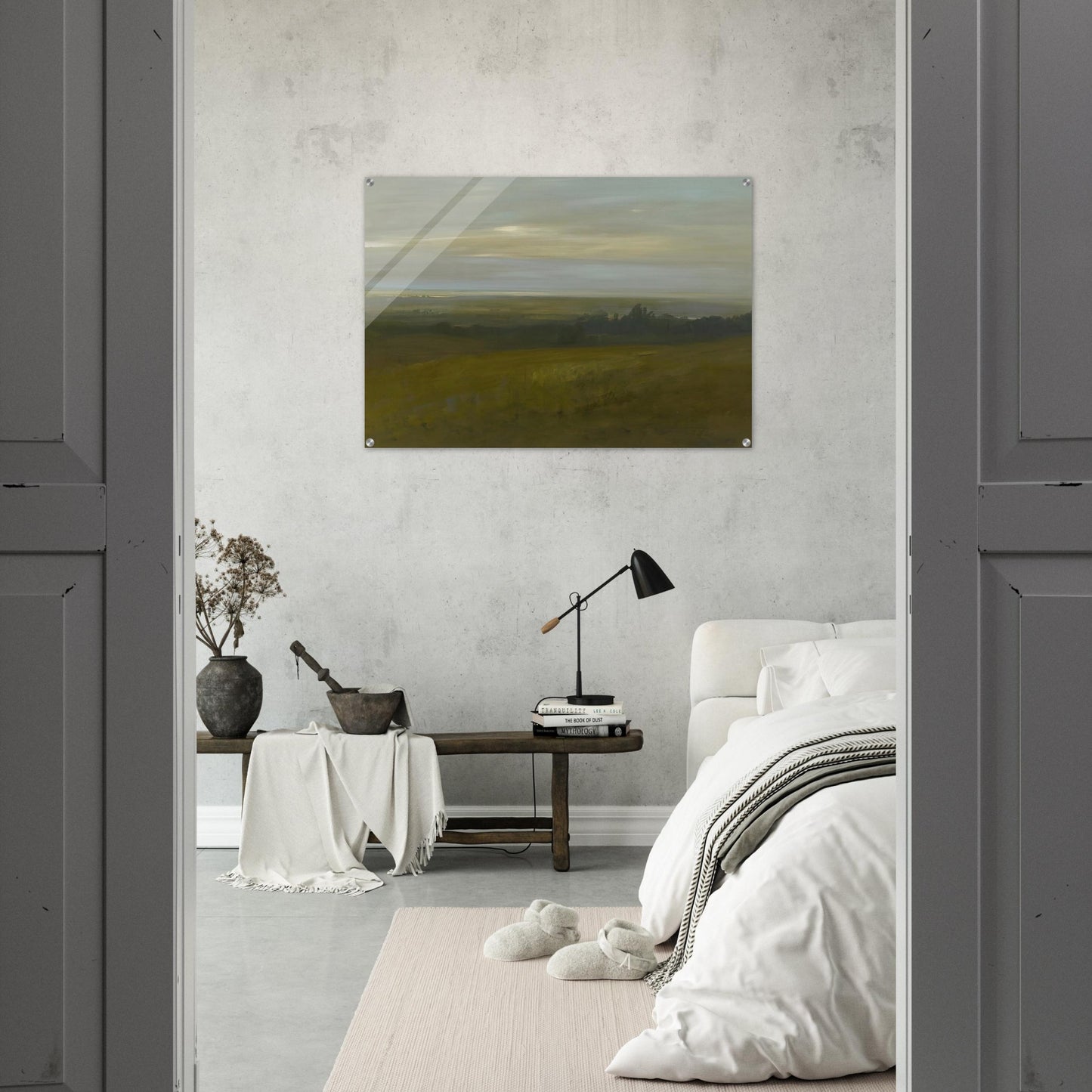 San Leandro Bay - Tonalism - Xavier Martinez Acrylic Print - 70x100 cm / 28x40″ inches | Xavier Martinez Wall Art | Xavier Martinez Prints