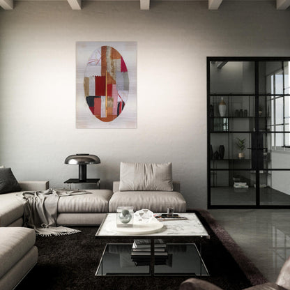 Number 57 - 1950 - Anne Ryan Brushed Aluminum Print - 70x100 cm / 28x40 inches | Anne Ryan Aluminum Print | Anne Ryan Prints