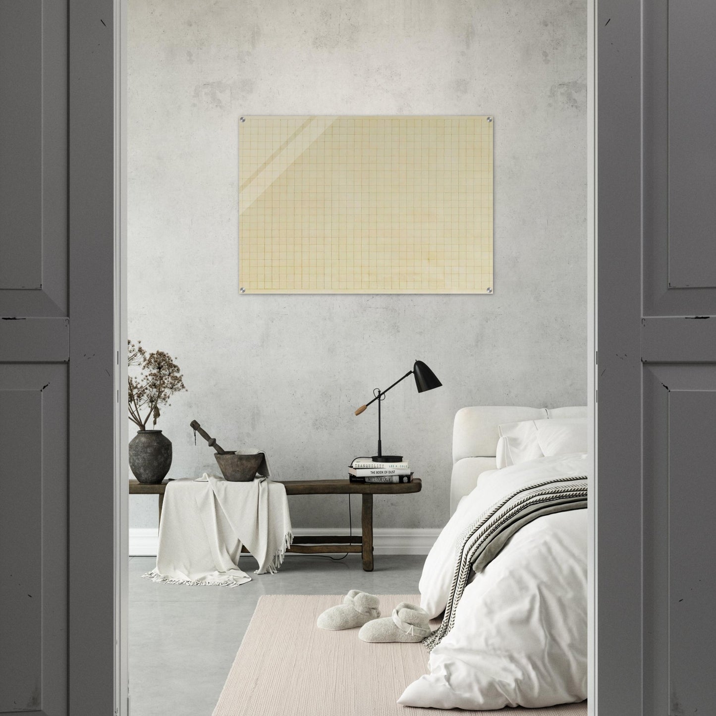 The Harvest - Agnes Martin Acrylic Print - 70x100 cm / 28x40″ inches