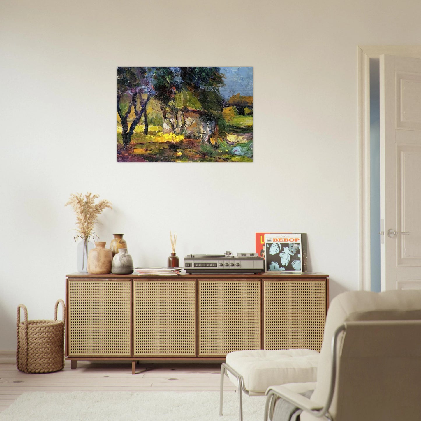 LANDSCAPE CORSICA 1898 - Henri Matisse Brushed Aluminum Print - 70x100 cm / 28x40 inches | Henri Matisse Aluminum Print | Henri Matisse Prints
