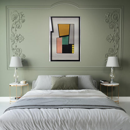 Négal - 1943 - Carmelo Arden Quin Brushed Aluminum Print - 70x100 cm / 28x40 inches | Carmelo Arden Quin Aluminum Print | Carmelo Arden Quin Prints