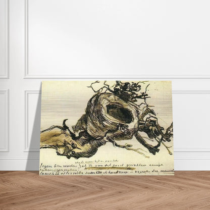 Bird's Nest - Vincent van Gogh Brushed Aluminum Print - 70x100 cm / 28x40 inches | Vincent van Gogh Aluminum Print | Vincent van Gogh Prints