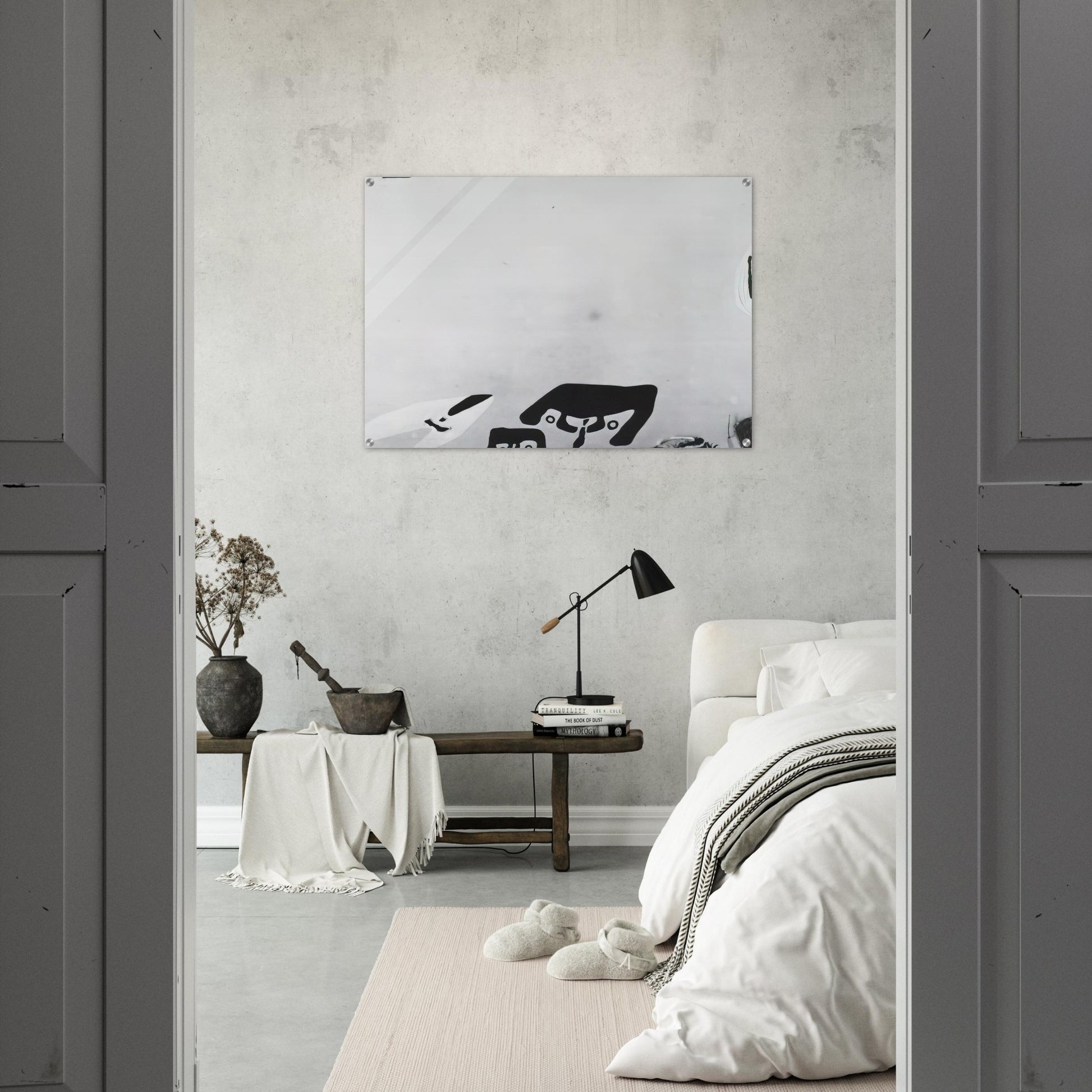 FISHERMEN IN CADAQUES - Salvador Dali Acrylic Print - 70x100 cm / 28x40″ inches | Salvador Dali Wall Art | Salvador Dali Prints
