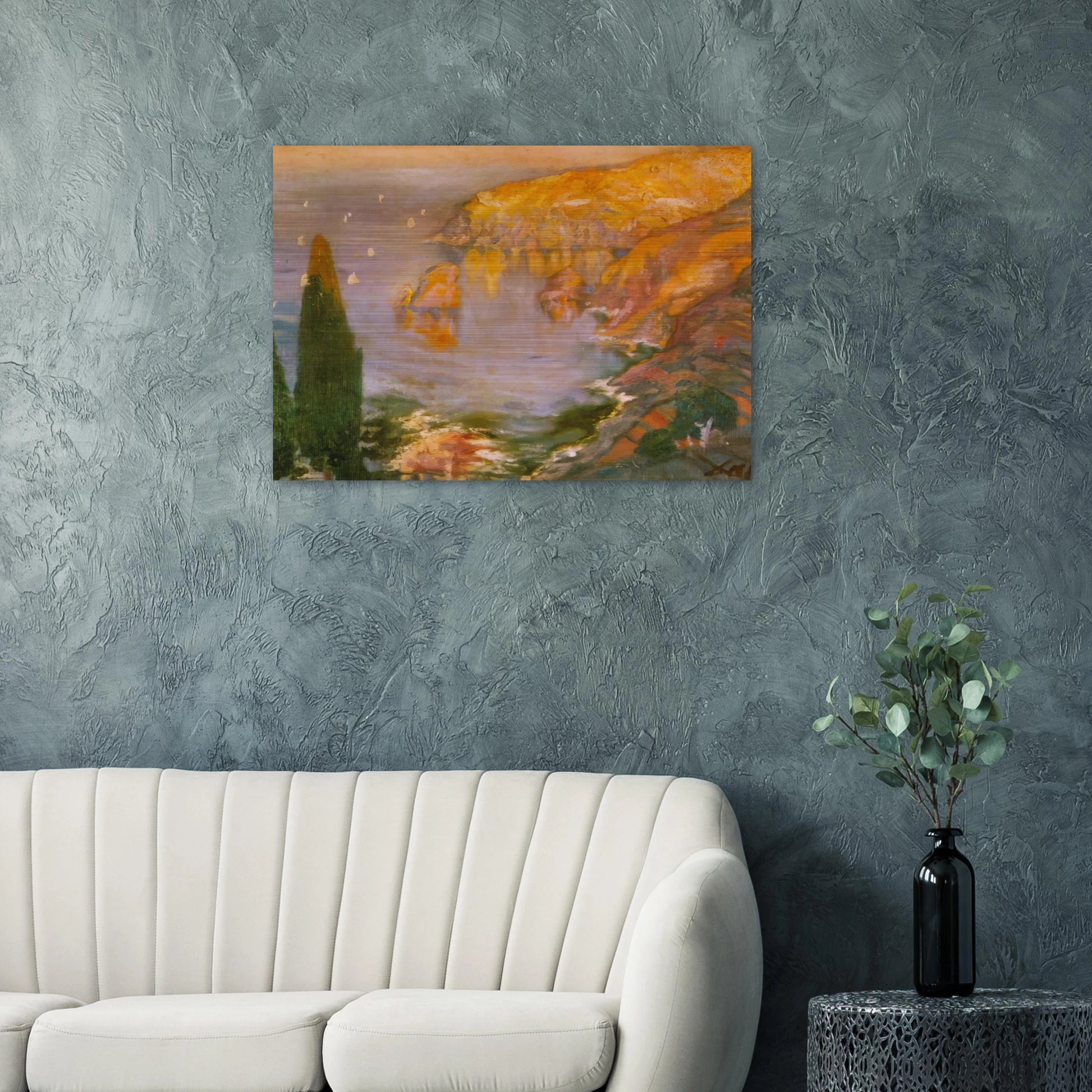 CALA NANS - Salvador Dali Brushed Aluminum Print - 70x100 cm / 28x40 inches | Salvador Dali Aluminum Print | Salvador Dali Prints