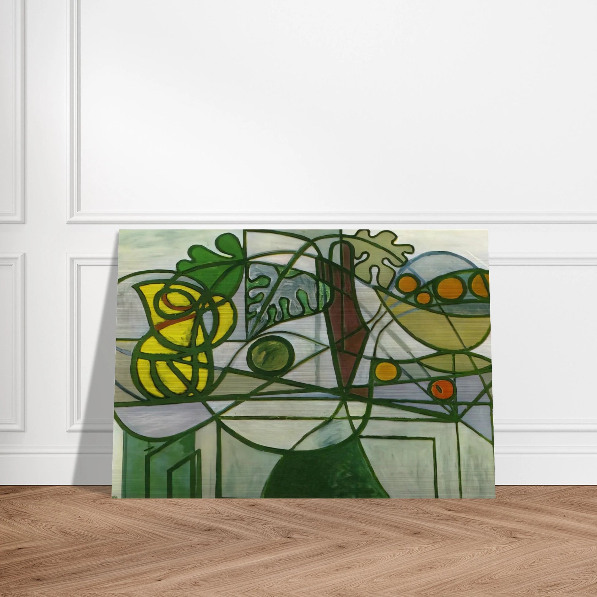 Still life - Pablo Picasso Brushed Aluminum Print - 70x100 cm / 28x40 inches | Pablo Picasso Aluminum Print | Pablo Picasso Prints