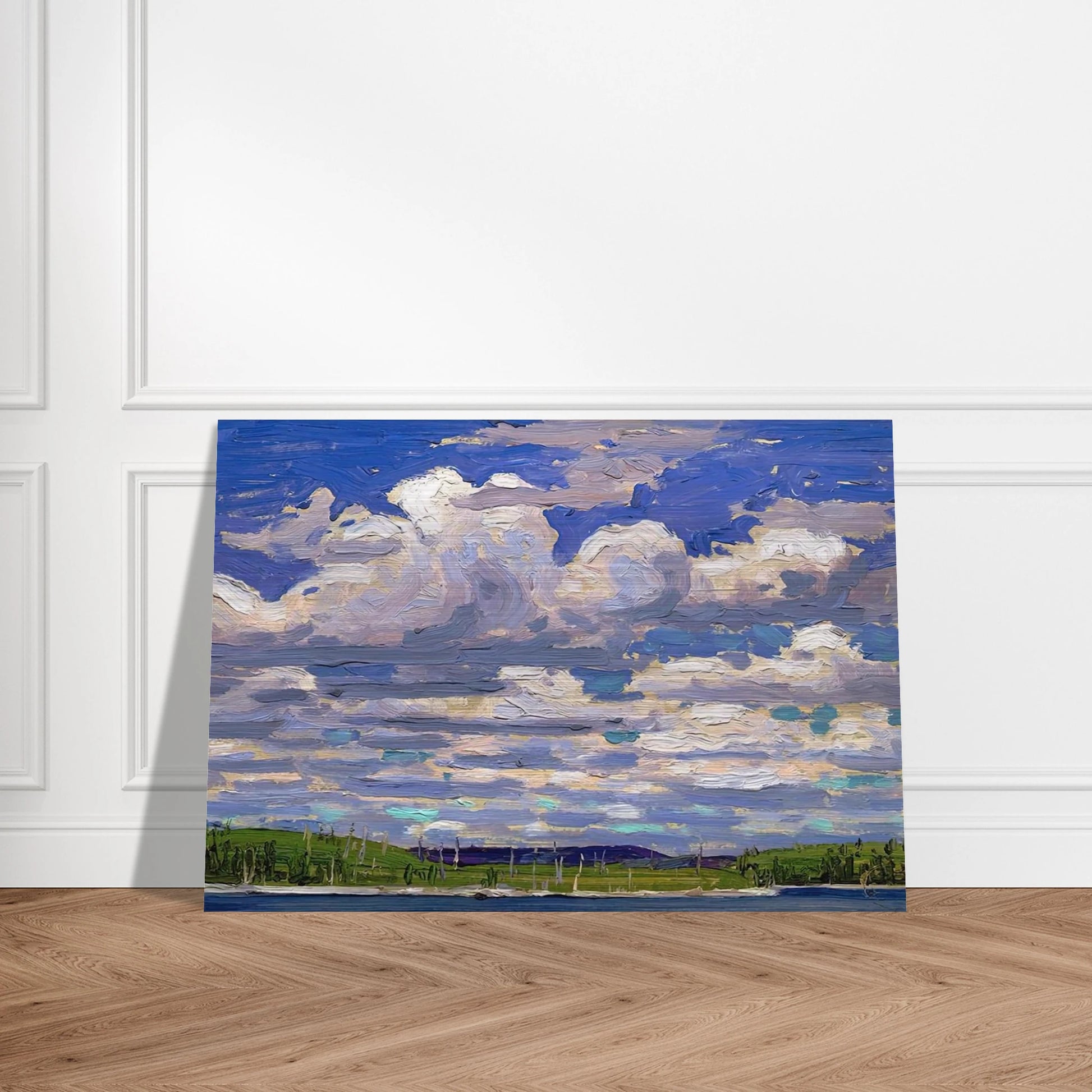 SUMMER DAY 1915 - Tom Thomson Brushed Aluminum Print - 70x100 cm / 28x40 inches | Tom Thomson Aluminum Print | Tom Thomson Prints