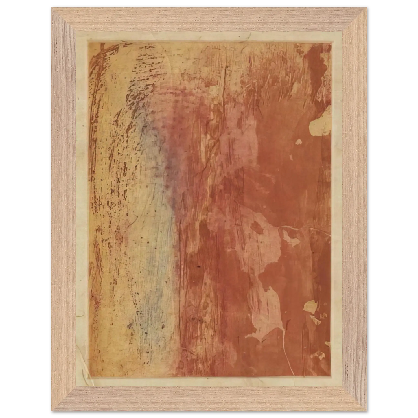 Helen Frankenthaler - Ganymede - 1978 Wall art - 45x60 cm / 18x24 Inches - Premium Wooden Framed Poster With Fine Art Paper - Black frame