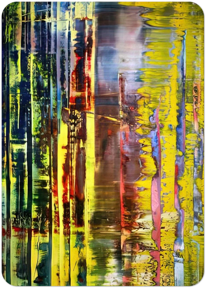 ABSTRACT PAINTING 780 1 By Gerhard Richter Pack of 10 Post Cards | Gerhard Richter Post Cards | A6 (10.5 x 14.8 cm) - 4.1 x 5.8 inches