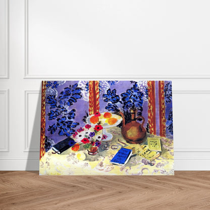 STILL LIFE HISTOIRES JUIVES 1924 - Henri Matisse Brushed Aluminum Print - 70x100 cm / 28x40 inches | Henri Matisse Aluminum Print | Henri Matisse Prints