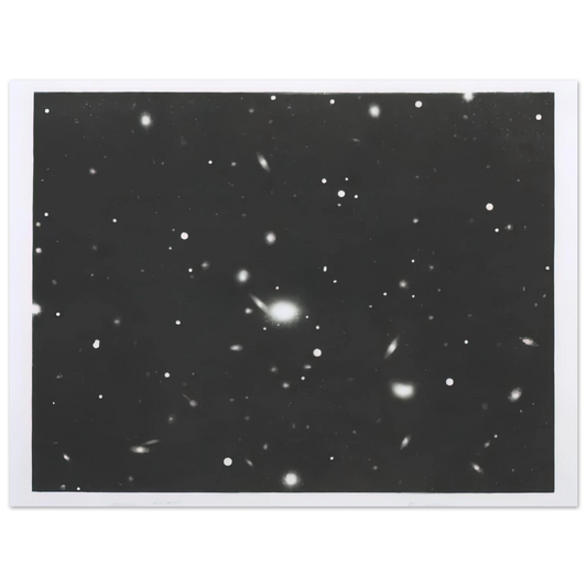 Vija Celmins - GALAXY 1975  75x100 cm / 30x40inches Fine Art Poster