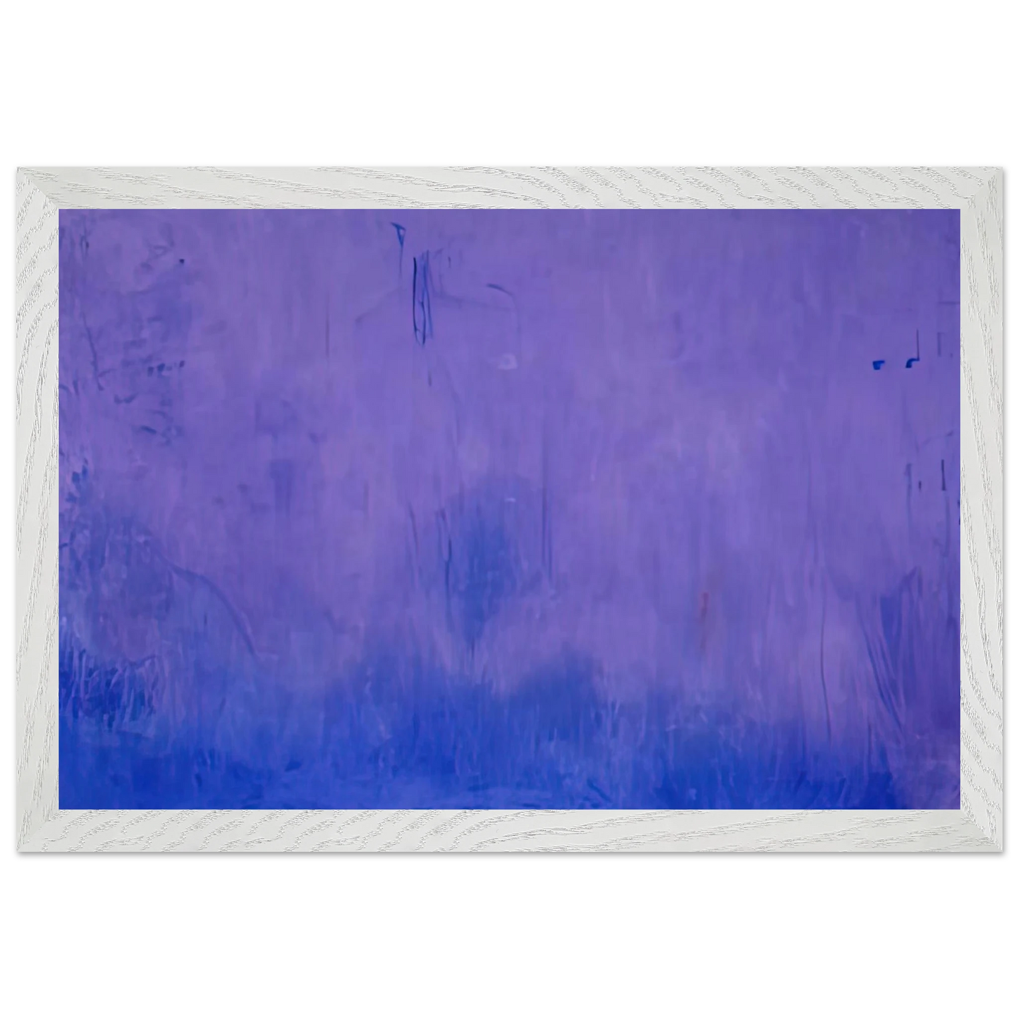 Helen Frankenthaler - Warming Trend, 2002- Wall Art - 60x80 cm / 24x32 inches - Premium Wooden Framed Poster With Fine Art Paper-canvas - Black frame