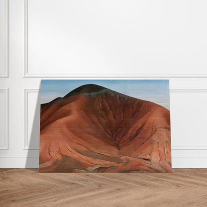 Small Purple Hills - Georgia O'Keeffe Brushed Aluminum Print - 70x100 cm / 28x40 inches | Georgia O'Keeffe Aluminum Print | Georgia O'Keeffe Prints