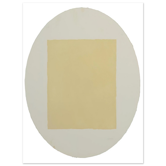 Robert Ryman - Untitled from Seven Aquatints  75x100 cm / 30x40inches Fine Art Poster