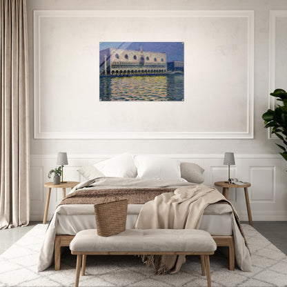 The Palazzo Ducale - claude monet Acrylic Print - 70x100 cm / 28x40″ inches