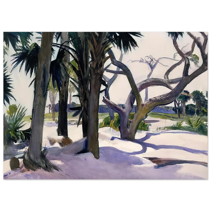 Edward Hopper - Folly Beach, Charleston, South Carolina Fine Art Poster