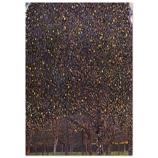 PEAR TREE 1903 - Gustav Klimt Brushed Aluminum Print - 70x100 cm / 28x40 inches | Gustav Klimt Aluminum Print | Gustav Klimt Prints