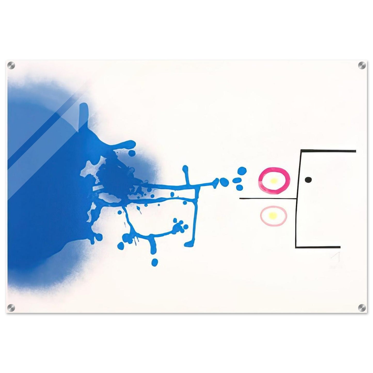 Sun and Sky - 1979 - Victor Pasmore Acrylic Print - 70x100 cm / 28x40″ inches