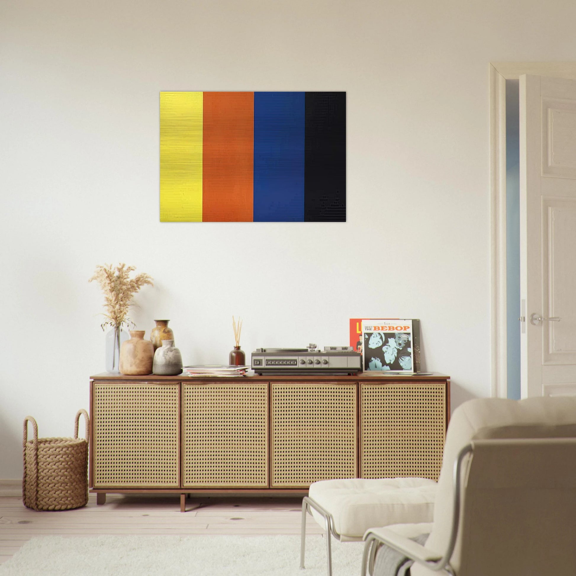 Untitled farbfeld - 1986 - Gunther Forg Brushed Aluminum Print - 70x100 cm / 28x40 inches | Gunther Forg Aluminum Print | Gunther Forg Prints