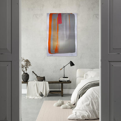 Untitled 6 - 1980 - Larry Zox Brushed Aluminum Print - 70x100 cm / 28x40 inches | Larry Zox Aluminum Print | Larry Zox Prints