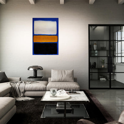No. 16 - 1961 - Mark Rothko Brushed Aluminum Print - 70x100 cm / 28x40 inches | Mark Rothko Aluminum Print | Mark Rothko Prints