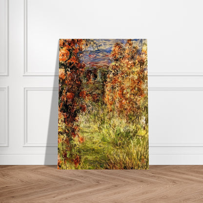 The House among the Roses 2 - claude monet Brushed Aluminum Print - 70x100 cm / 28x40 inches | claude monet Aluminum Print | claude monet Prints