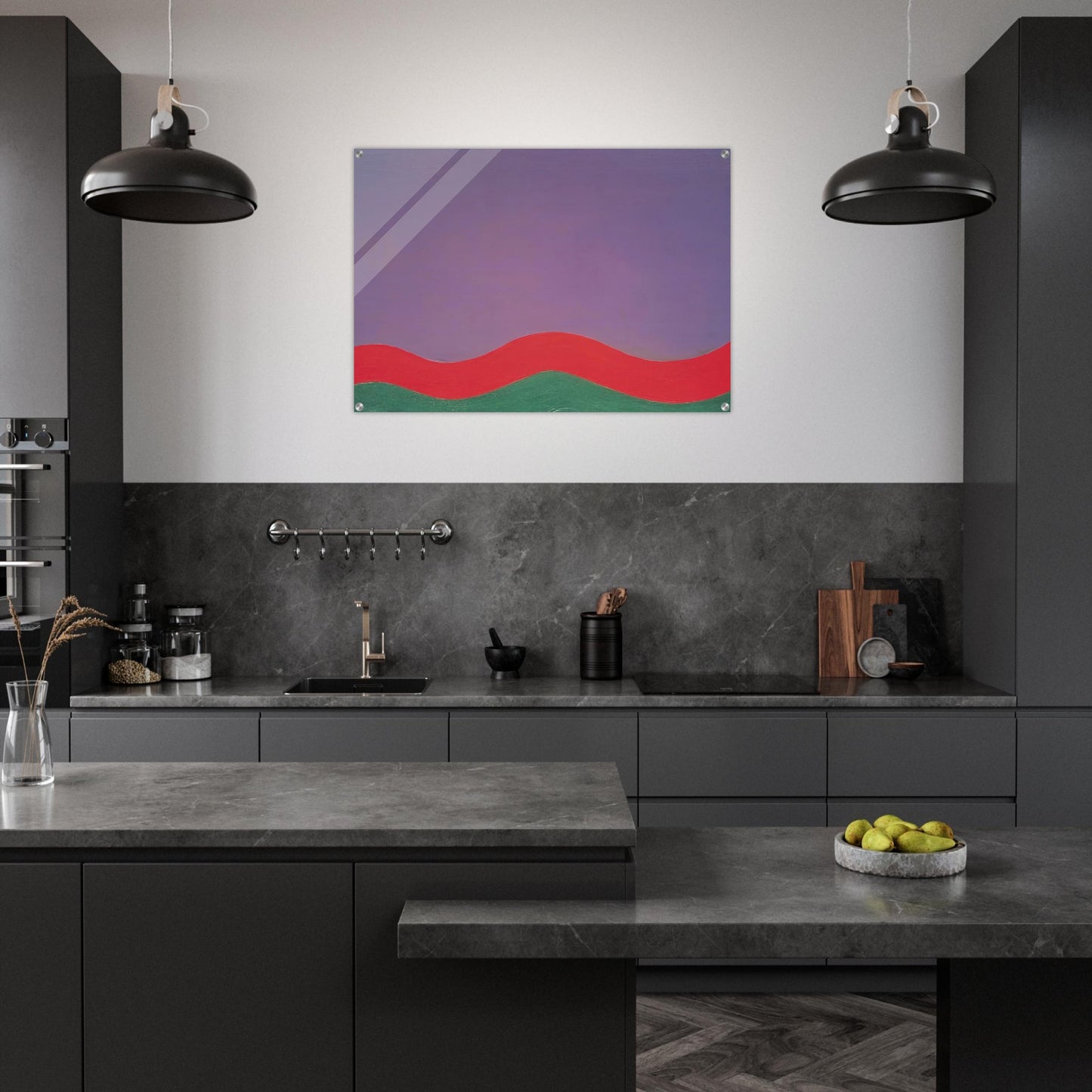 Out - Al Held Acrylic Print - 70x100 cm / 28x40″ inches