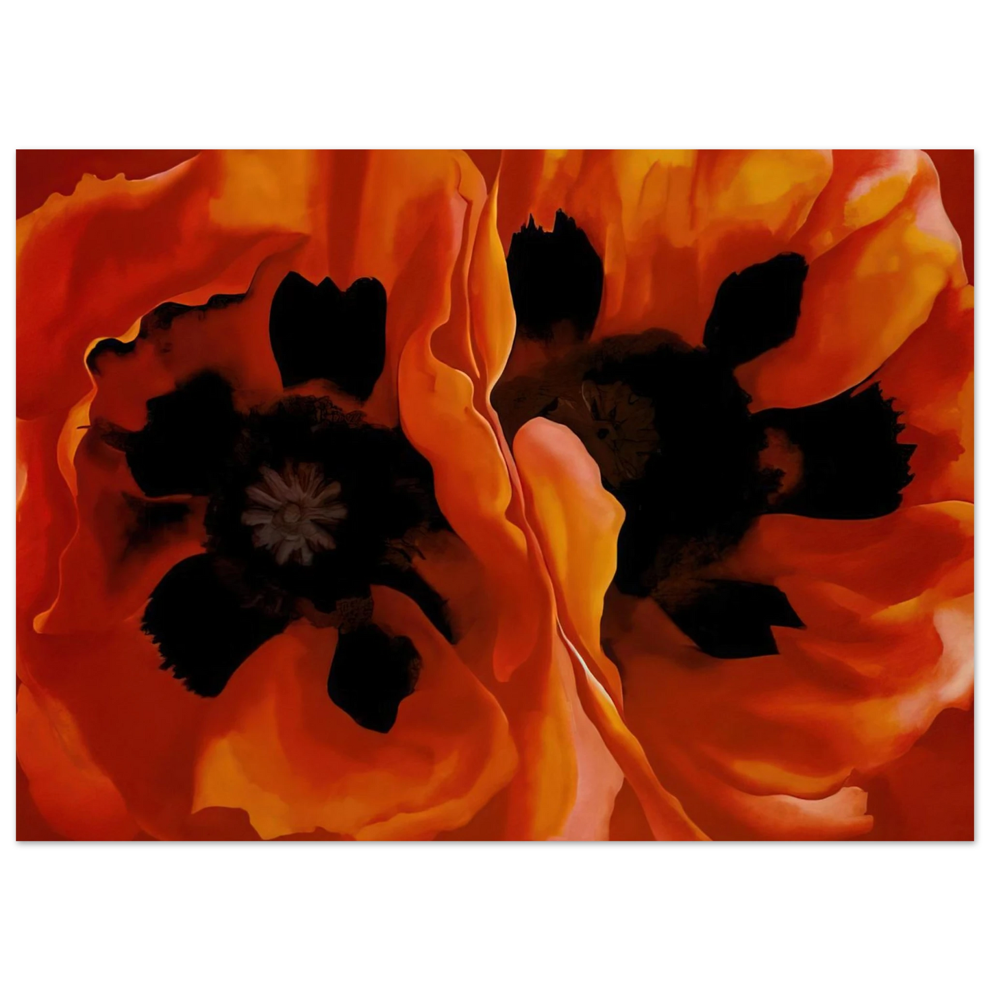 Georgia O'Keeffe - Oriental Poppies Fine Art Poster