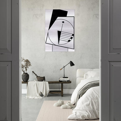 Rythme 3 - 1995 - Carmelo Arden Quin Brushed Aluminum Print - 70x100 cm / 28x40 inches | Carmelo Arden Quin Aluminum Print | Carmelo Arden Quin Prints
