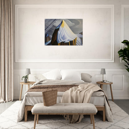 Mount Lefroy - 1930 - Lawren Harris Acrylic Print - 70x100 cm / 28x40″ inches