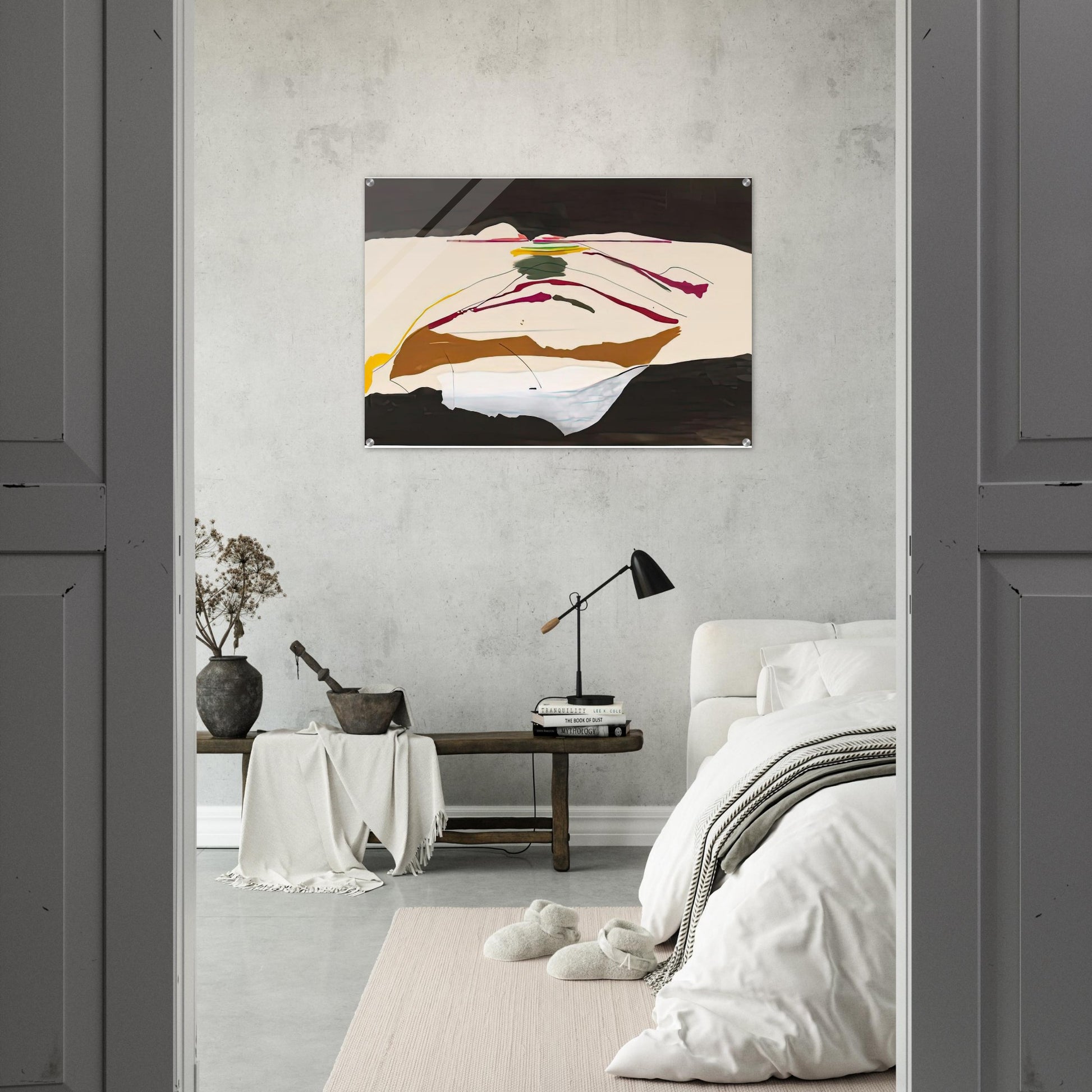New Paths, 1973- - Helen Frankenthaler Acrylic Print - 70x100 cm / 28x40″ inches | Helen Frankenthaler Wall Art | Helen Frankenthaler Prints