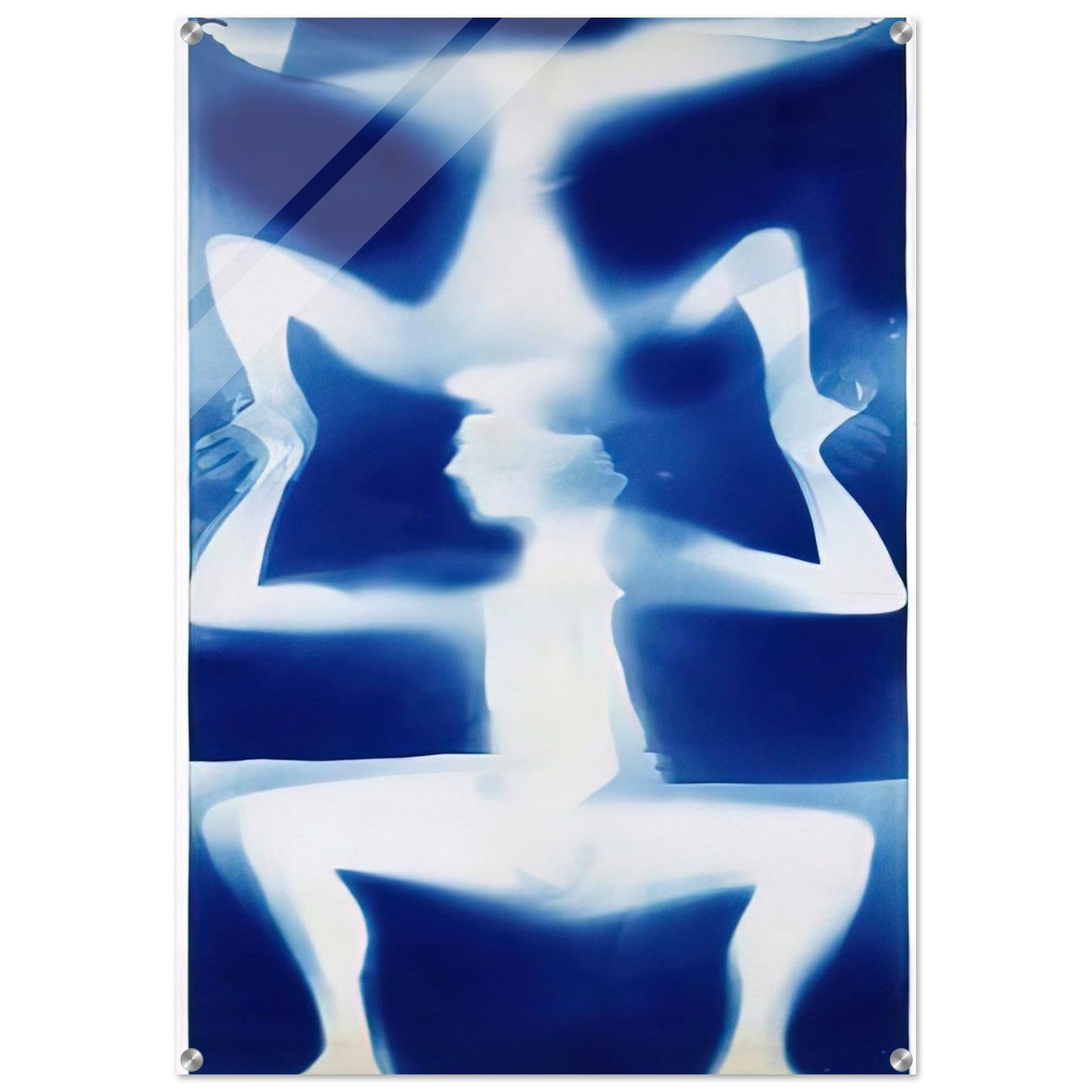 UNTITLED DOUBLE RAUSCHENBERG 1950 - Robert Rauschenberg Acrylic Print - 70x100 cm / 28x40″ inches | Robert Rauschenberg Wall Art | Robert Rauschenberg Prints
