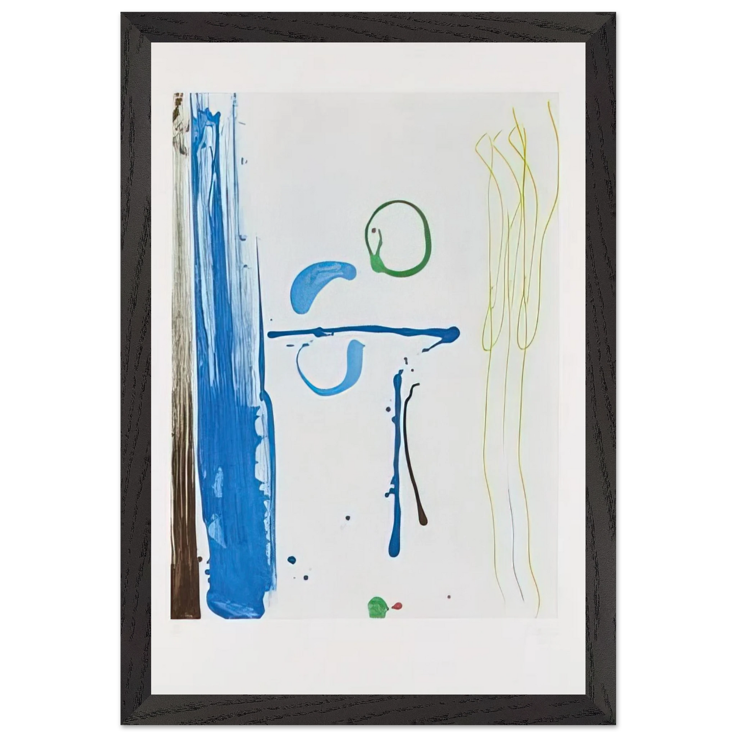 Helen Frankenthaler - Sunshine After Rain - 1987 Wall art - 40x60 cm / 16x24 inches - Fine Art Poster-canvas - -