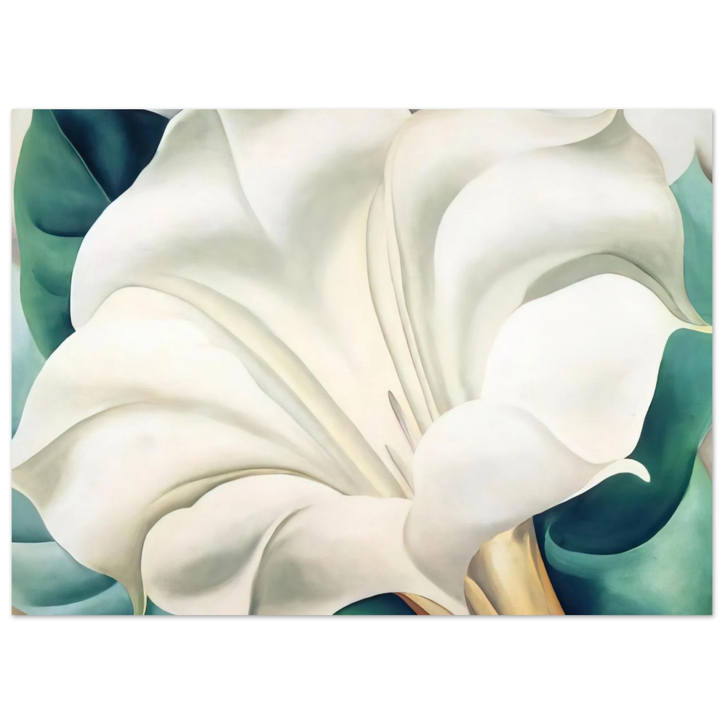 Georgia O'Keeffe - Jimson Weed 2 Fine Art Poster
