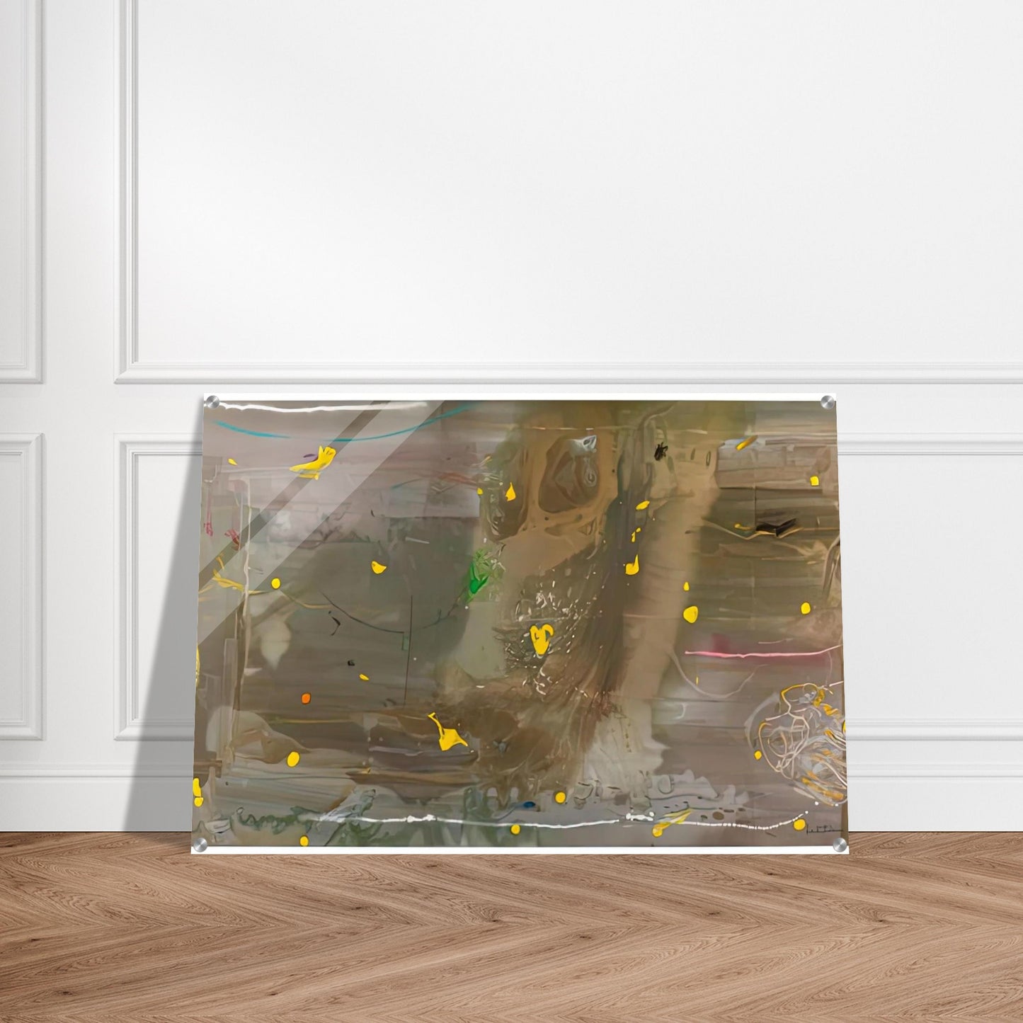 Halley’s Comet, 1985- - Helen Frankenthaler Acrylic Print - 70x100 cm / 28x40″ inches