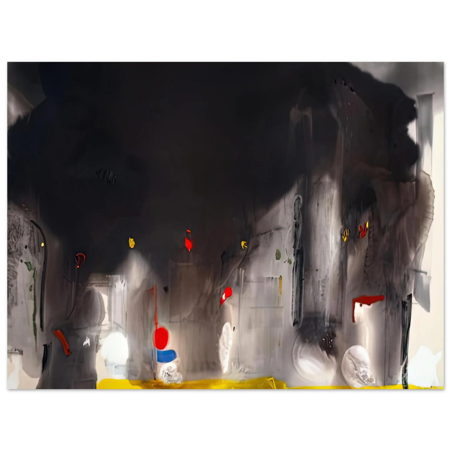 Helen Frankenthaler - Casanova, 1988- Wall Art - 30x40 cm / 12x16 inches - Fine Art Poster-canvas - -