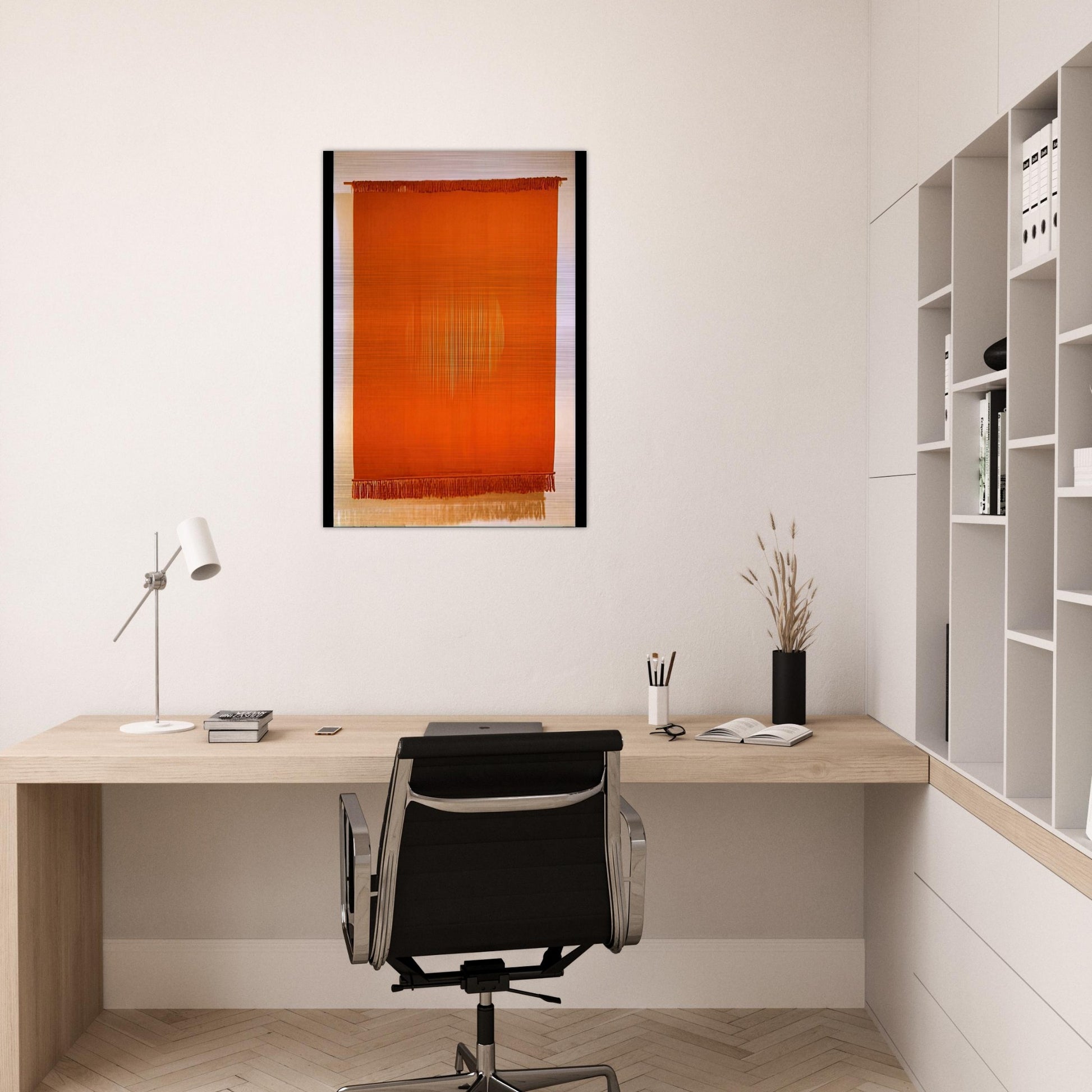 IN FIELDS OF LIGHT 1975 - Lenore Tawney Brushed Aluminum Print - 70x100 cm / 28x40 inches | Lenore Tawney Aluminum Print | Lenore Tawney Prints
