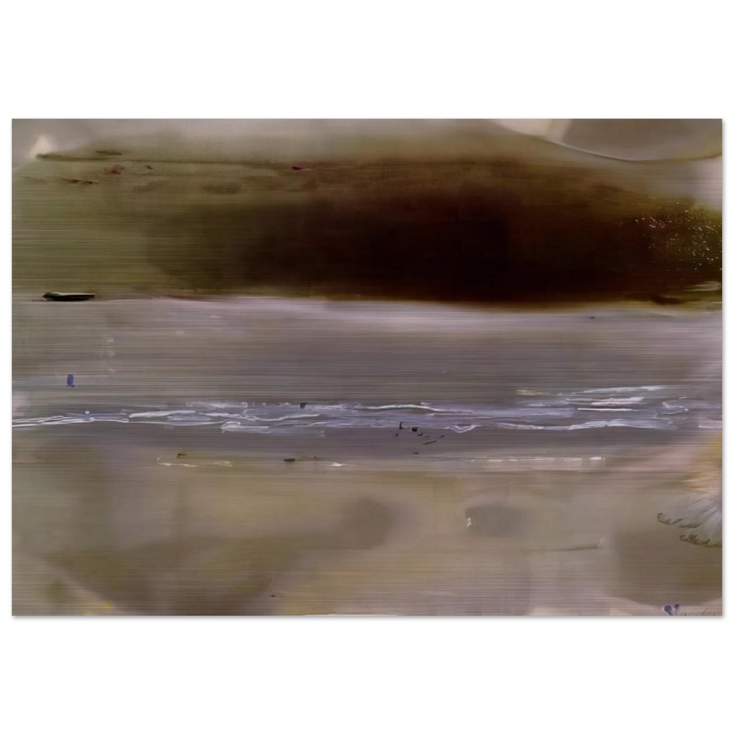 Viewpoint II - 1979 - Helen Frankenthaler Brushed Aluminum Print - 70x100 cm / 28x40 inches | Helen Frankenthaler Aluminum Print | Helen Frankenthaler Prints