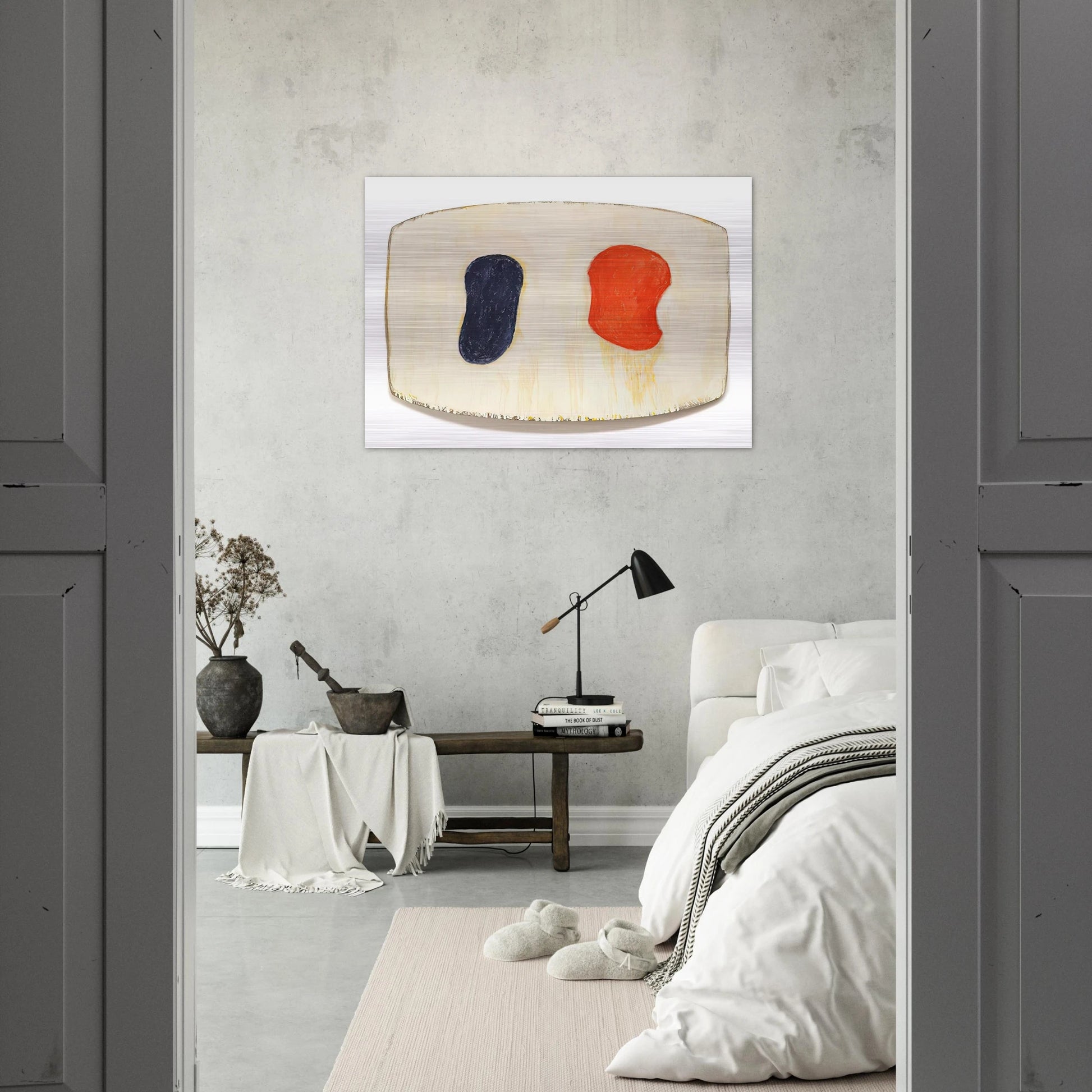 La Piva - 2012 - Ron Gorchov Brushed Aluminum Print - 70x100 cm / 28x40 inches | Ron Gorchov Aluminum Print | Ron Gorchov Prints