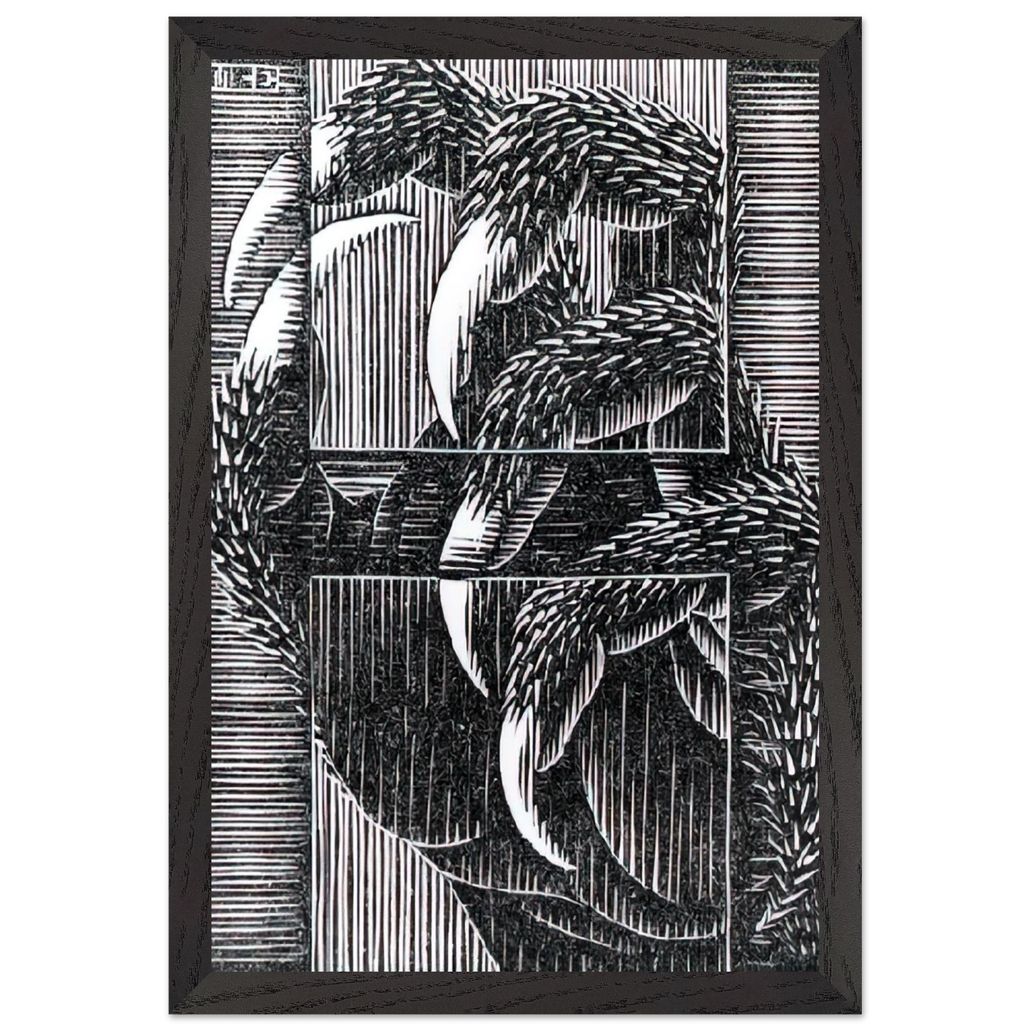 MC Escher - ESCHER (13) Wall Art - 30x40 cm / 12x16 inches - Fine Art Poster-canvas - -