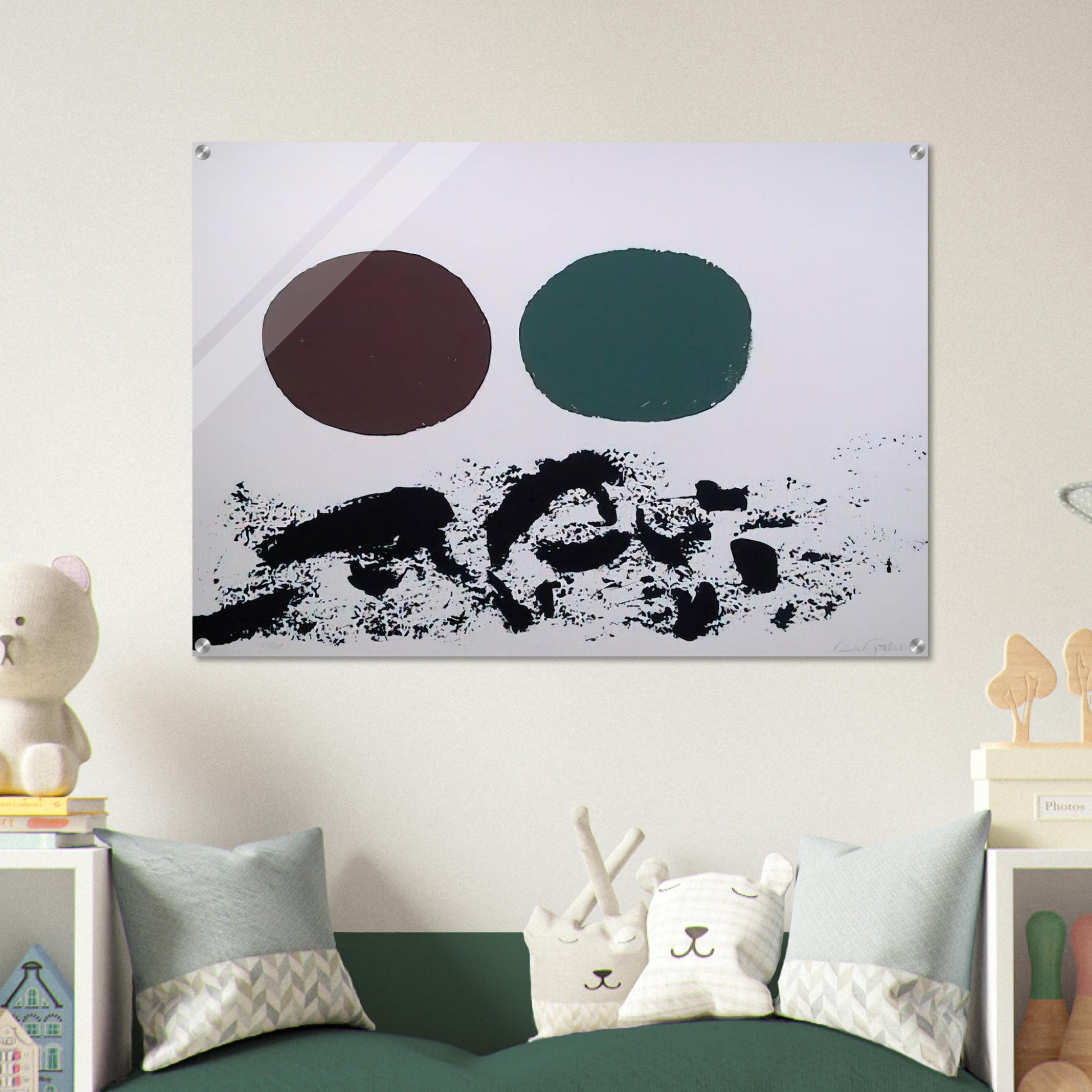 Flurry - 1967 - Adolph Gottlieb Acrylic Print - 70x100 cm / 28x40″ inches