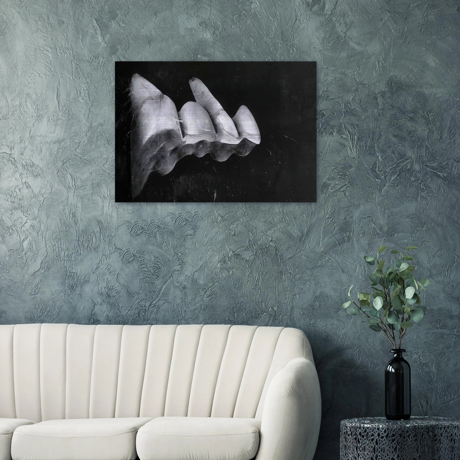 Jay DeFeo/BIG/The Crescent Bridge I - Jay DeFeo Brushed Aluminum Print - 70x100 cm / 28x40 inches | Jay DeFeo Aluminum Print | Jay DeFeo Prints