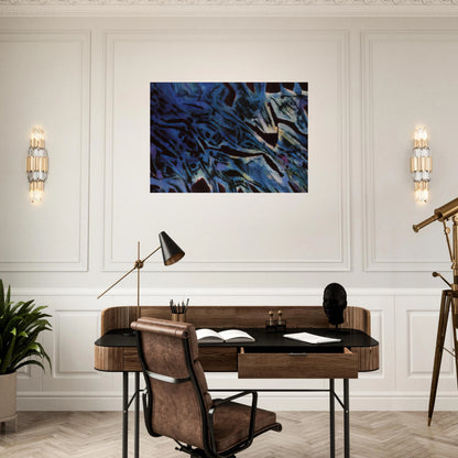 Fishes’ Sanctuary - 1969 - Alfred Manessier Brushed Aluminum Print - 70x100 cm / 28x40 inches | Alfred Manessier Aluminum Print | Alfred Manessier Prints