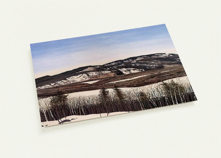 Hope to Megunticook - 1992 By Neil Welliver Pack of 10 Post Cards | Neil Welliver Post Cards | A6 (10.5 x 14.8 cm) - 4.1 x 5.8 inches