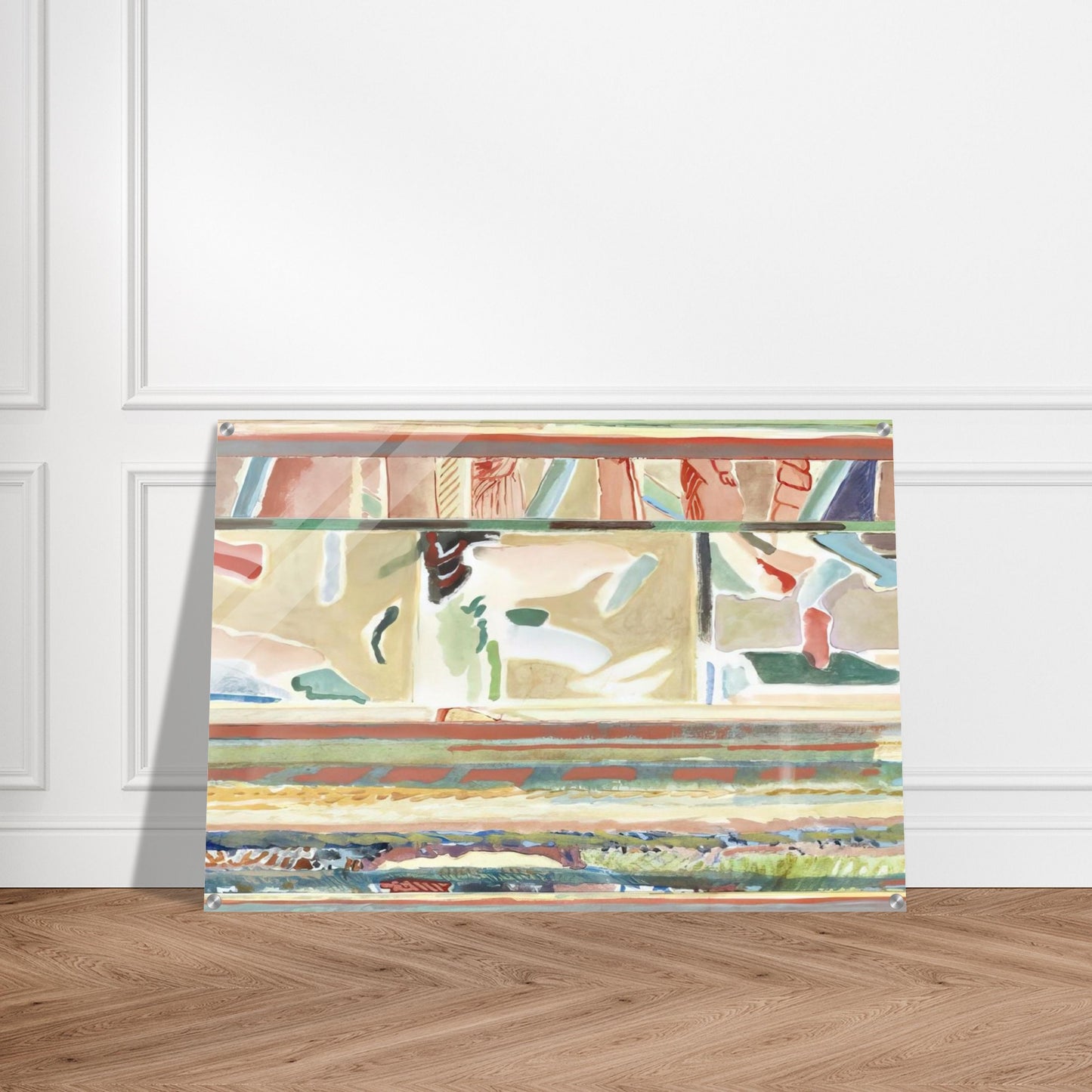 Paisagem II, Portalegre tapestry card - Lyrical Abstraction - Menez Acrylic Print - 70x100 cm / 28x40″ inches | Menez Wall Art | Menez Prints