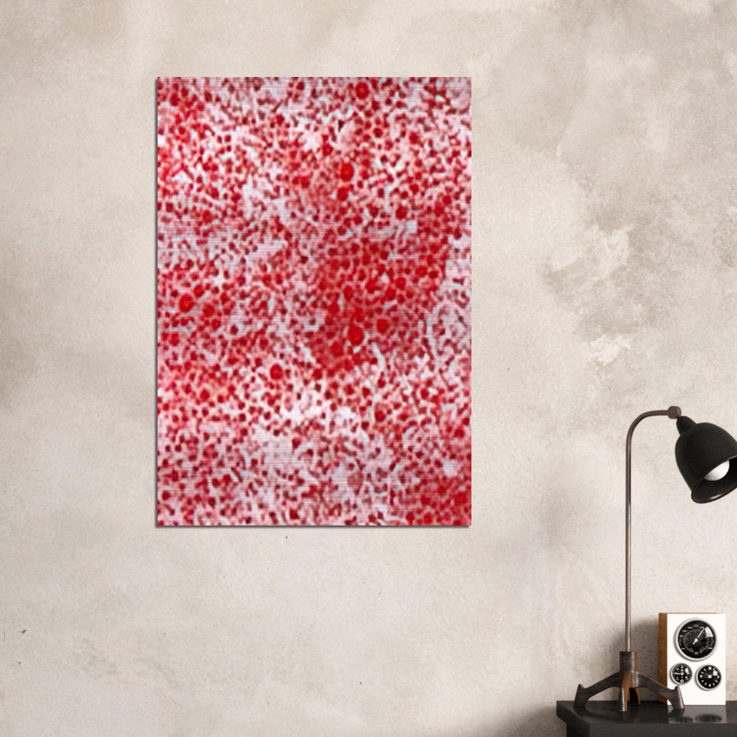 BEYOND THE END OF THE CENTURY 1987 - Yayoi Kusama Brushed Aluminum Print - 70x100 cm / 28x40 inches | Yayoi Kusama Aluminum Print | Yayoi Kusama Prints