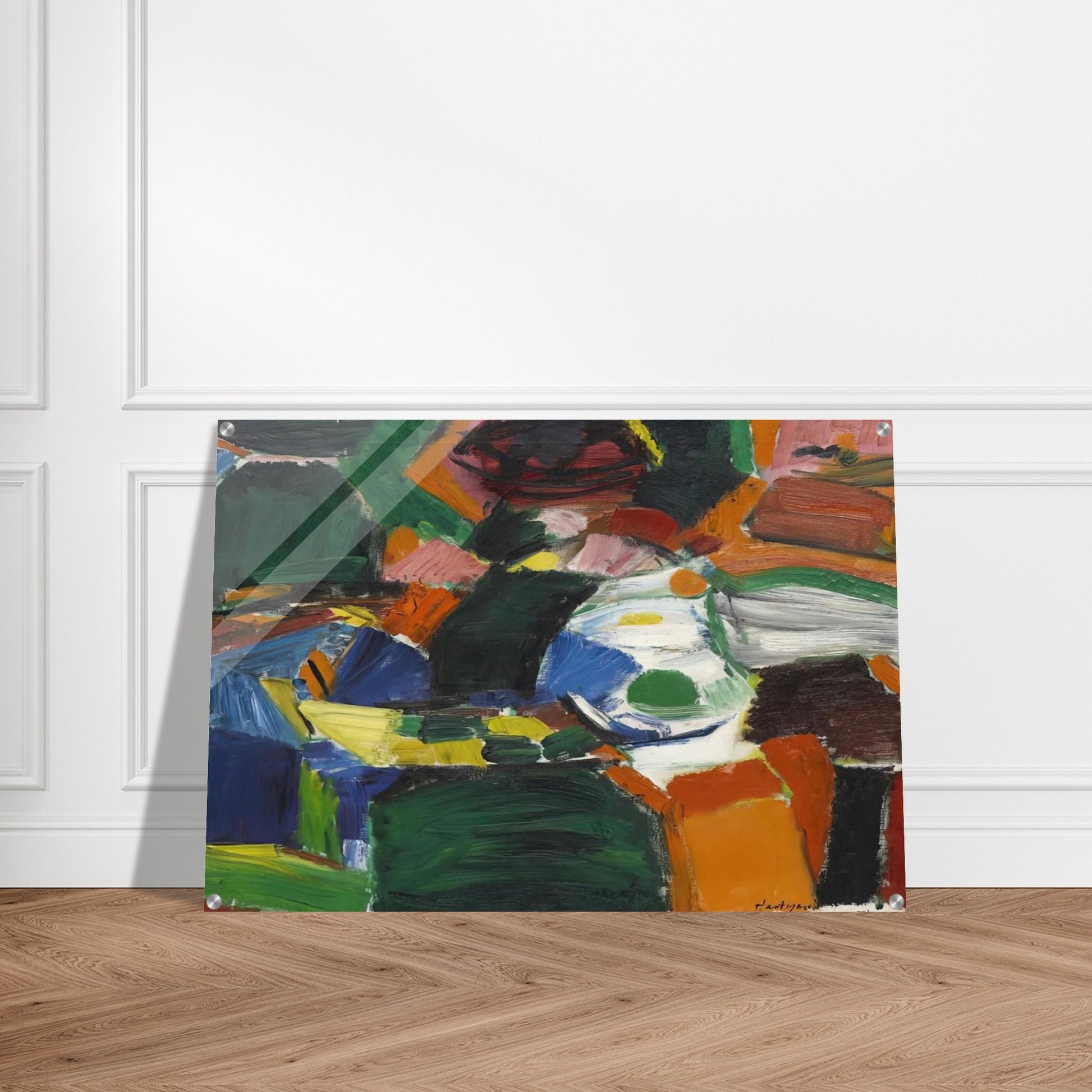 Orchard Street #2 - Grace Hartigan Acrylic Print - 70x100 cm / 28x40″ inches