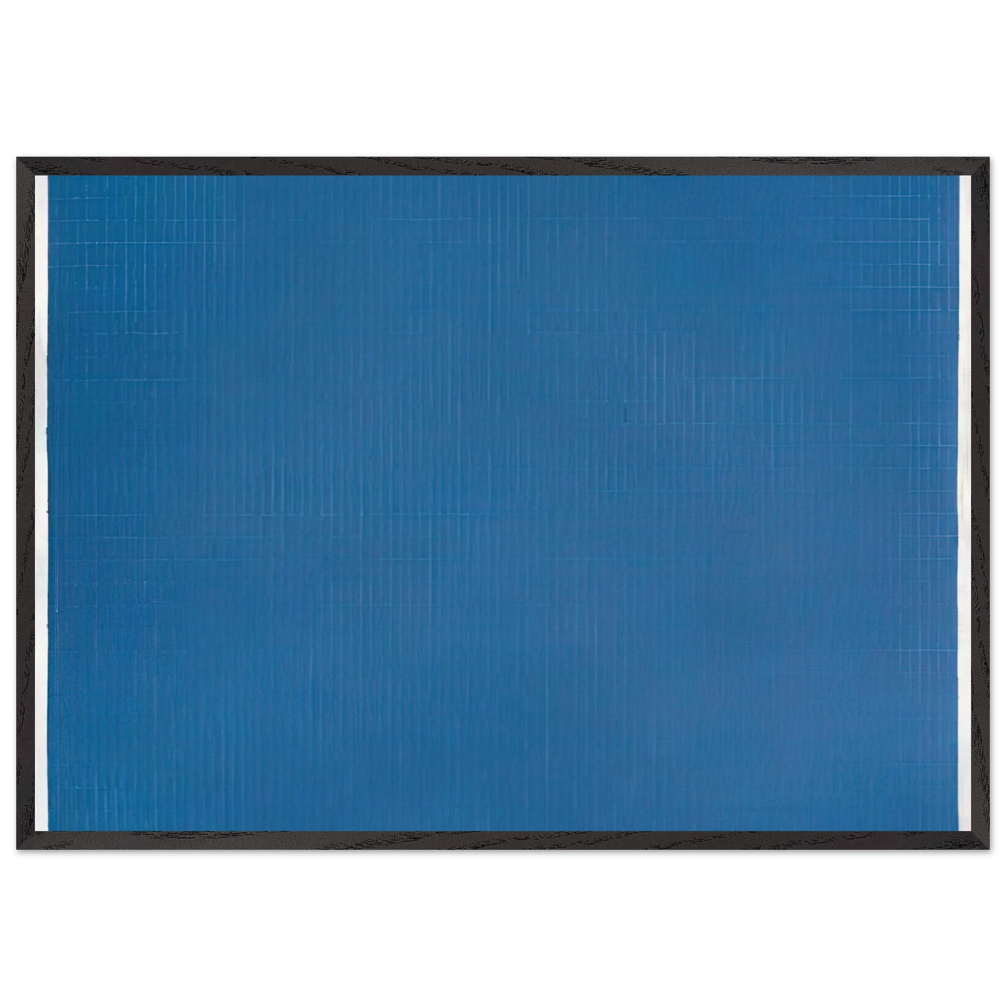 Night Sea - Agnes Martin 70x100 cm / 28x40 inches Framed Art Print – Black Wooden Frame